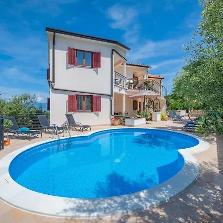 Studio-apartment Mit Pool, Sauna, Whirlpool, Bbq Daire Labin (Istria)