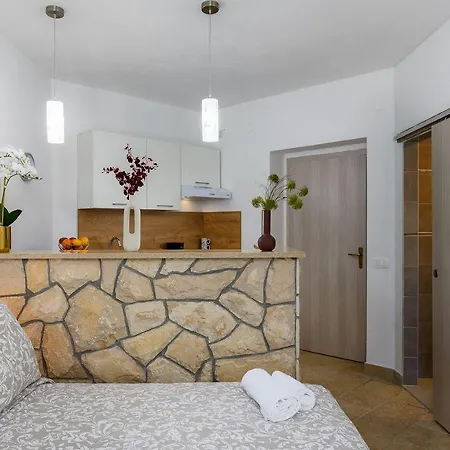 Studio-apartment Mit Pool, Sauna, Whirlpool, Bbq Daire Labin (Istria)